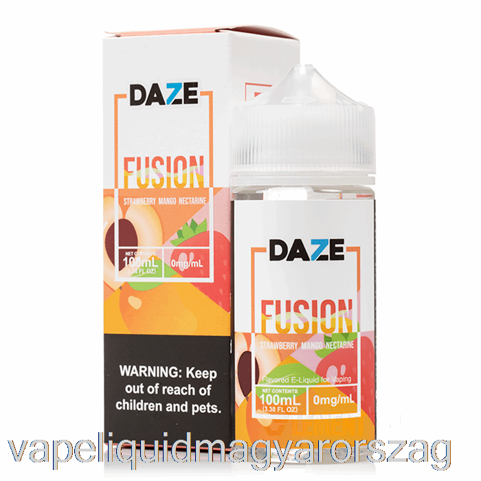 Eper Mangó Nektarin - 7 Daze Fúzió - 100 Ml 6 Mg Vape Folyadék